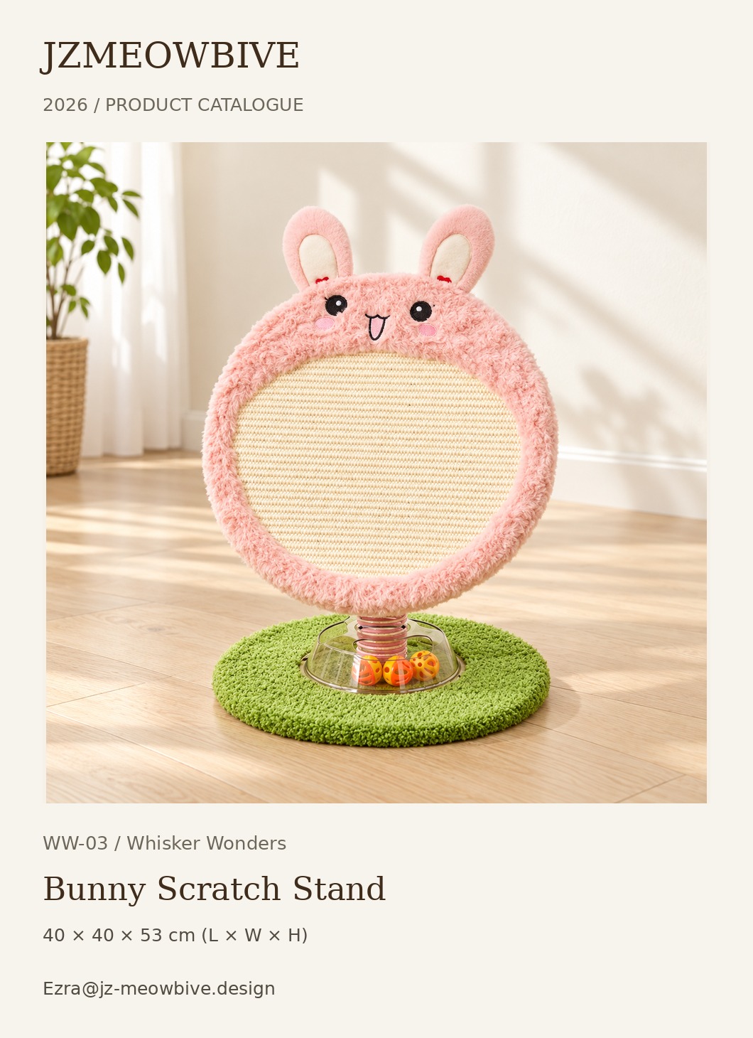 Bunny Scratch Stand