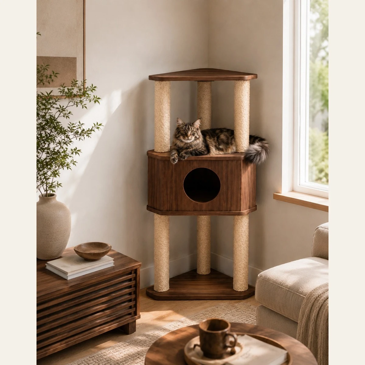 Corner Hideaway Tower